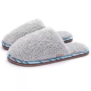 Feelgoodz - Women's Faux Sherpa Mule Slipper Indoor / Outdoor House Shoes